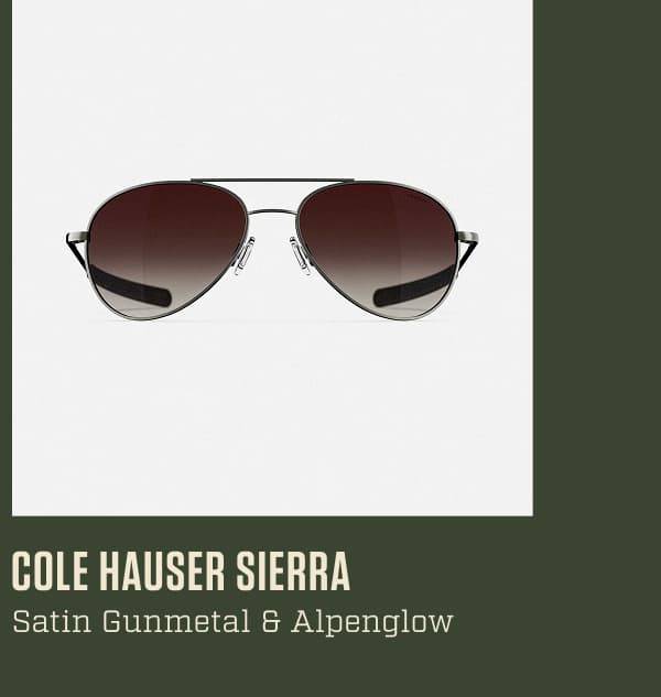 Randolph x Cole Hauser - Sierra - Satin Gunmetal & Alpenglow