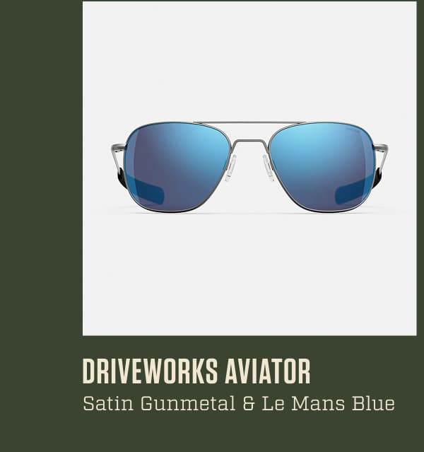 Aviator - Satin Gunmetal & Le Mans Blue