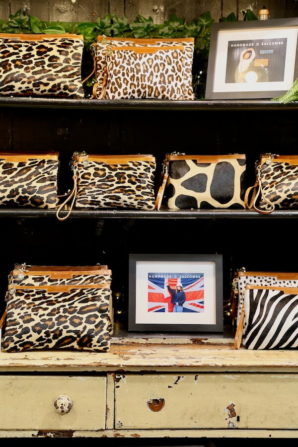 Diana Clutches in Animal Print