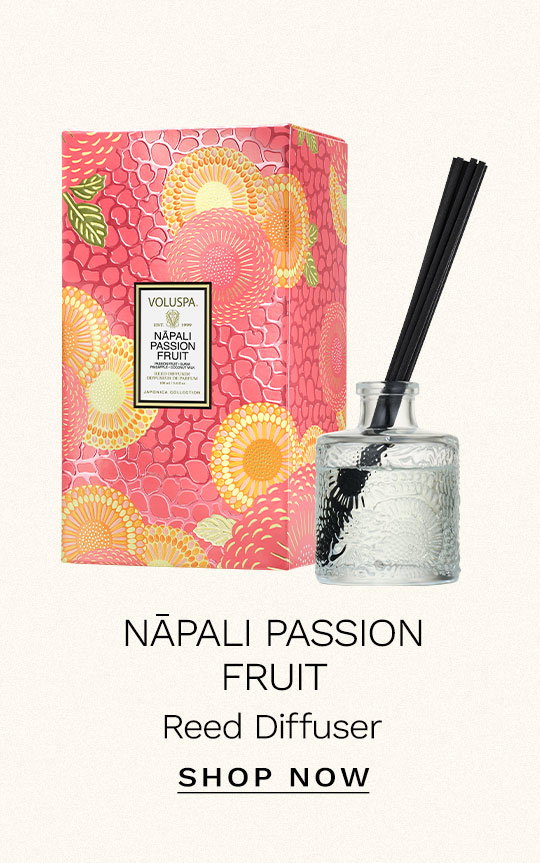 Nāpali Passion Fruit Reed Diffuser. Shop now.