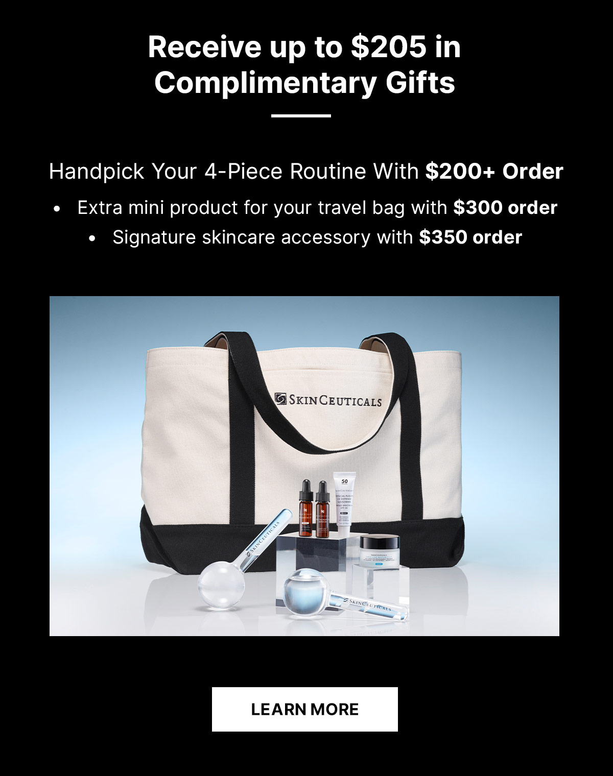 Receive up to $250 in Complimentary Gifts