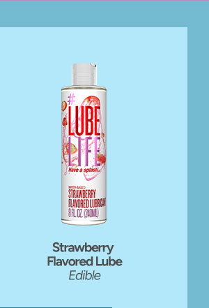 Strawberry Flavored Lube - 8 oz.