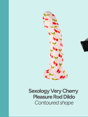 Very Cherry Pleasure Rod Dildo 7 Inch - Sexology