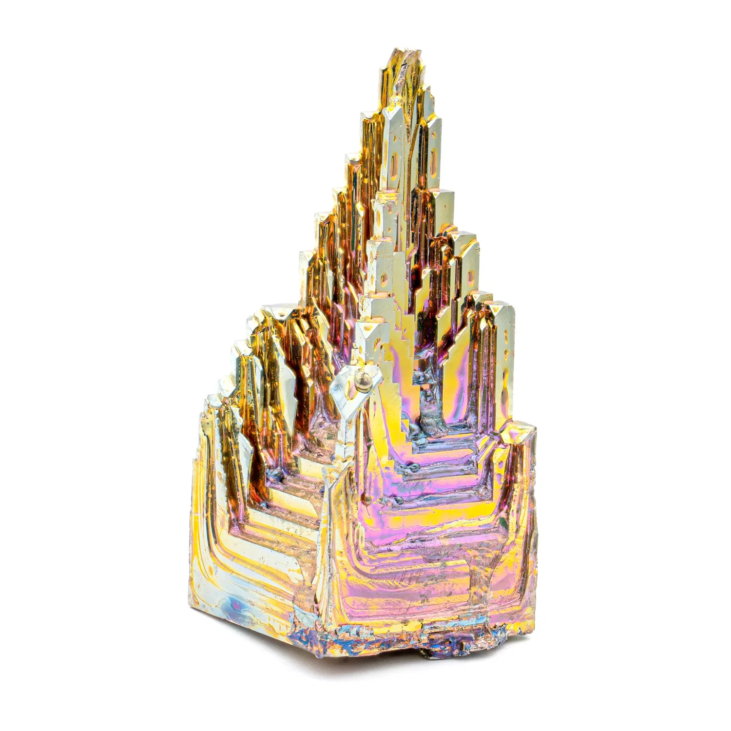 Image of Bismuth Rainbow Crystal Staircases