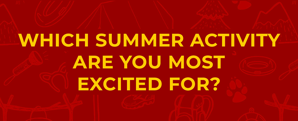 Which Summer Camp-In Activity Are You Most Excited For?
