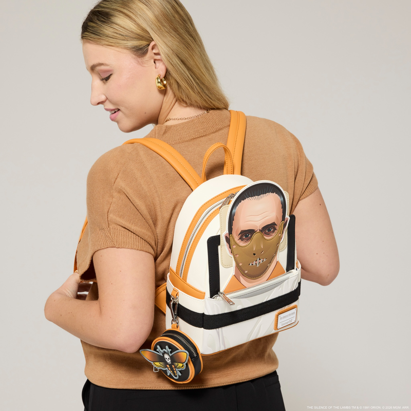 Loungefly MGM Silence of the Lambs Hannibal Lector Exclusive Mini Backpack