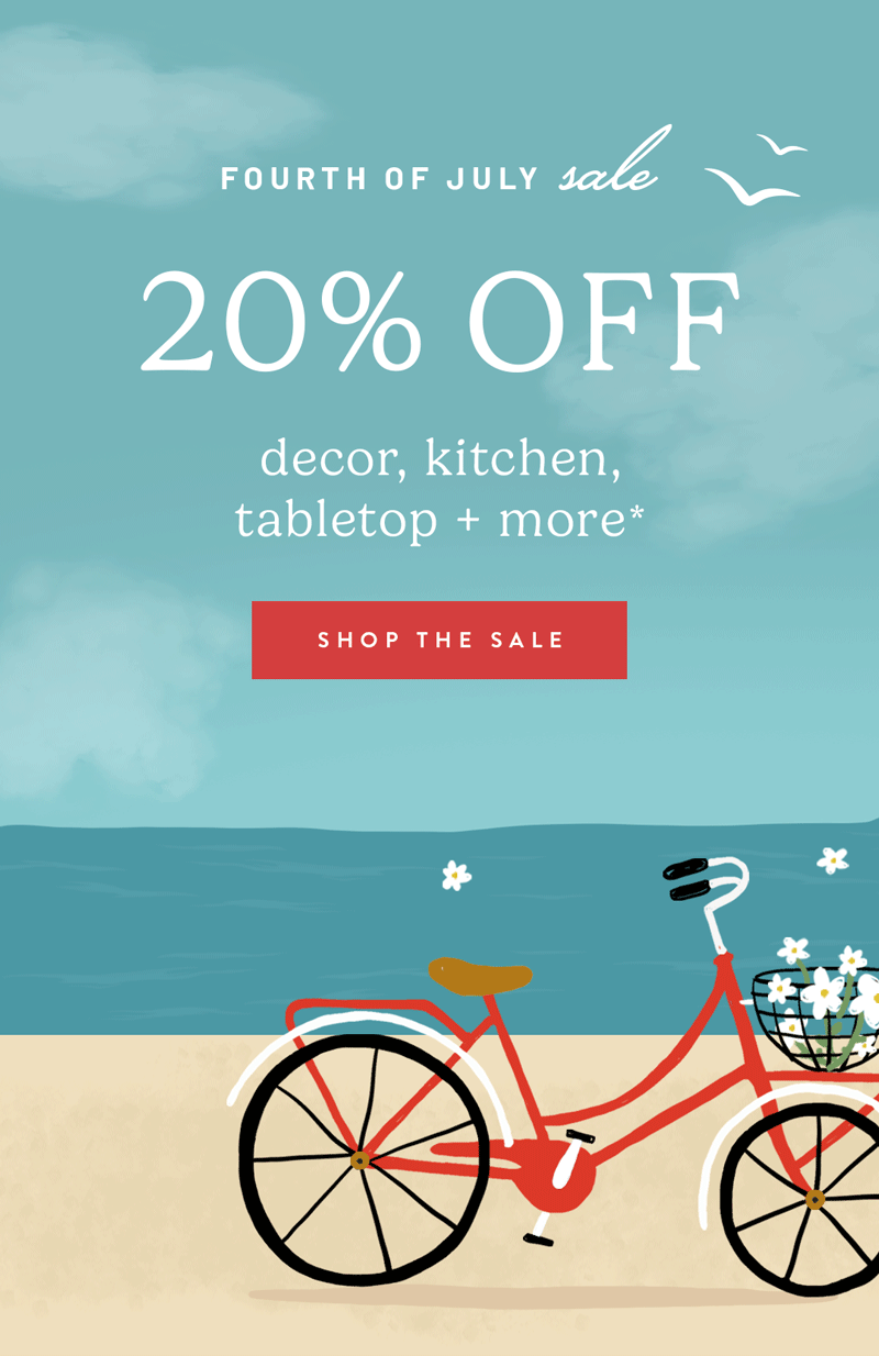 20% off - Shop The Sale