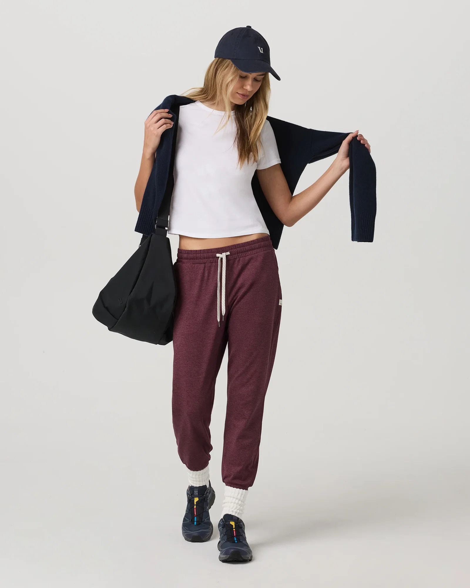 Image of Vuori Performance Jogger Pants | Fig Heather