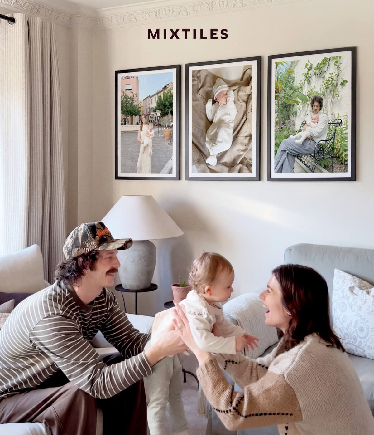 [MIXTILES] Turn your photos into a gallery wall in minutes, no tools needed. | ORDER NOW