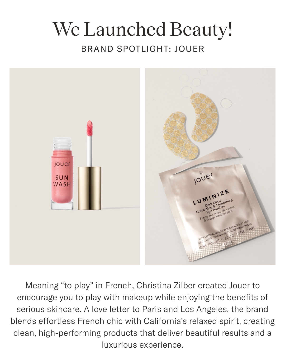 We Launched Beauty!