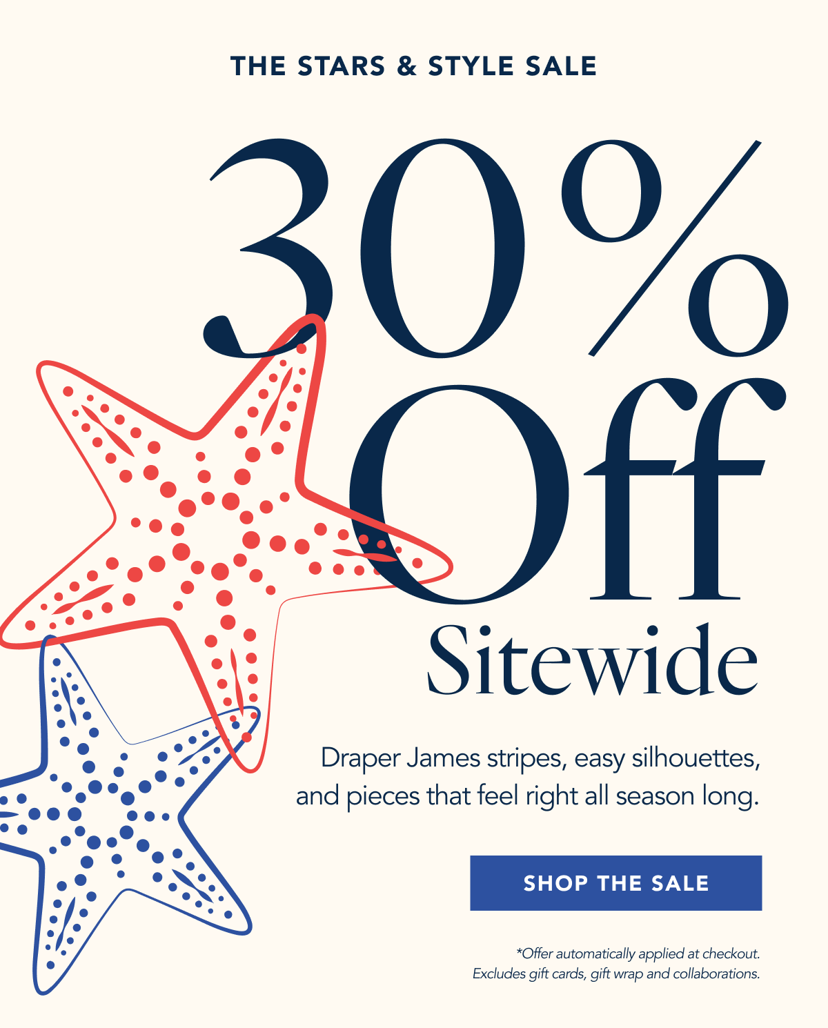 30% Off Sitewide