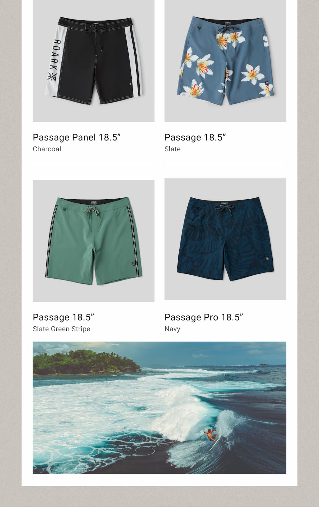 Shop Performance Boardshorts - Passage Series