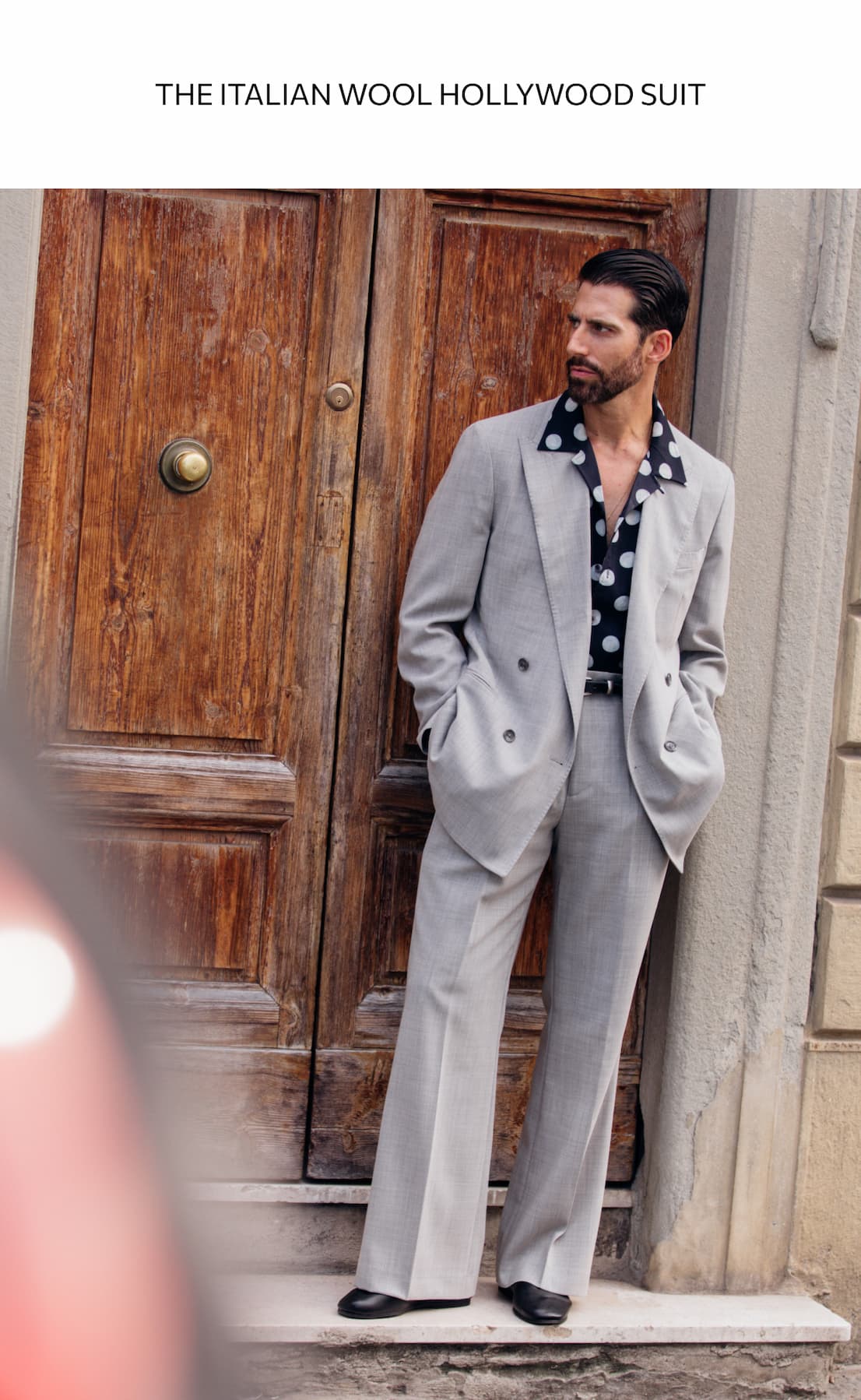 The Italian Wool Hollywood Suit