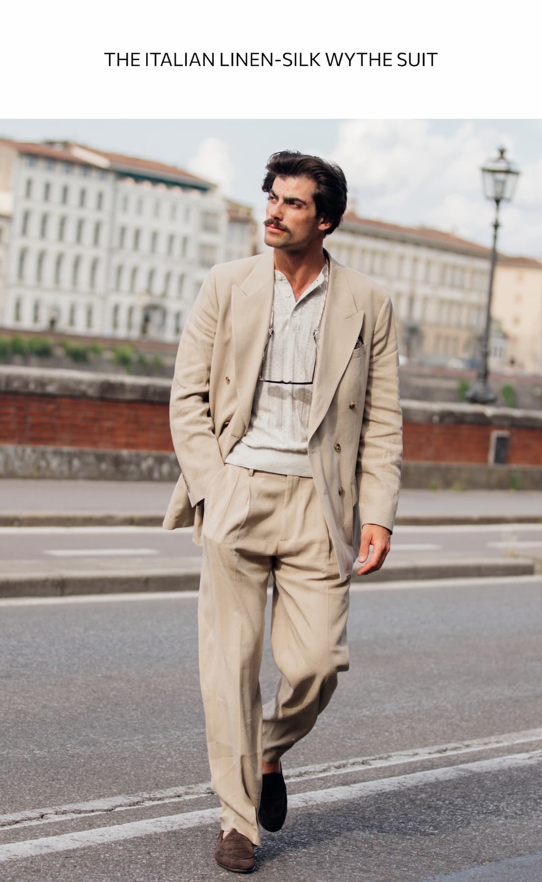 The Italian Linen-Silk Wythe Suit