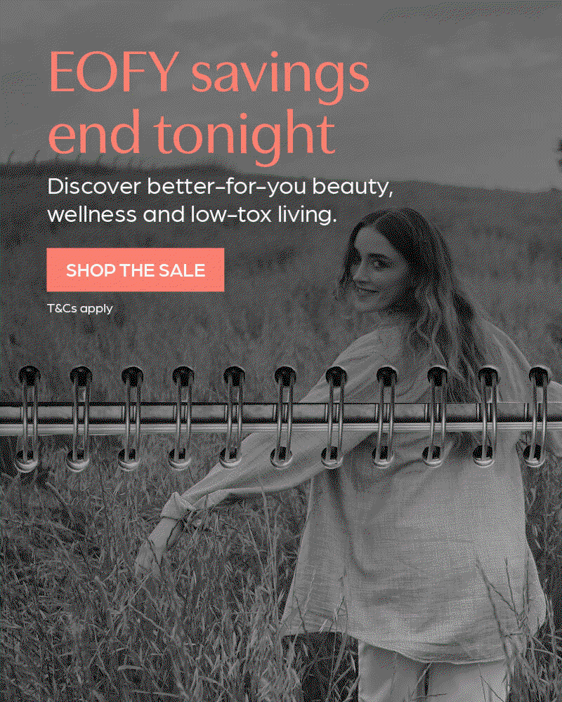 Save up to 70% off. EOFY Sale ends tonight!