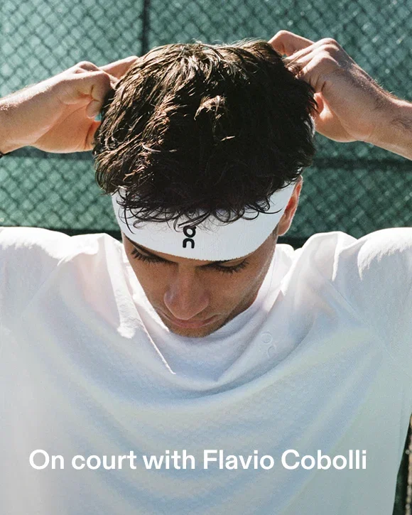 On court with Flavio Cobolli