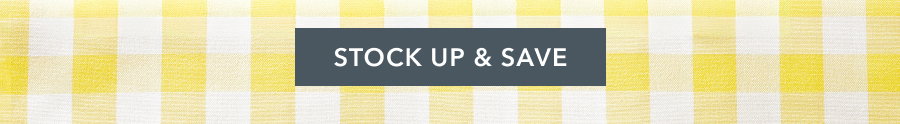 STOCK UP & SAVE
