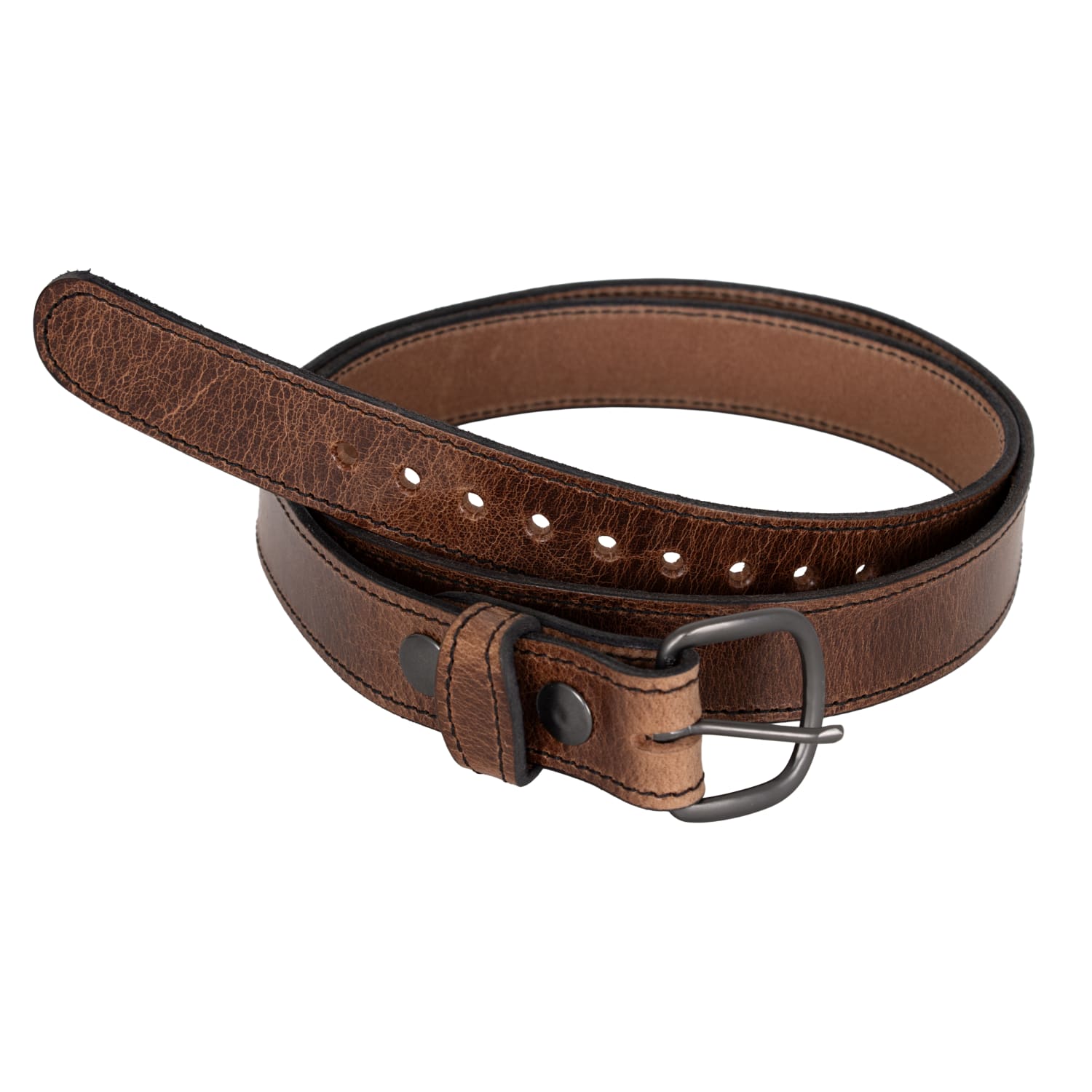 Image of Amish-Made Dress Leather Belts - 1-1/4 inch wide - 44"