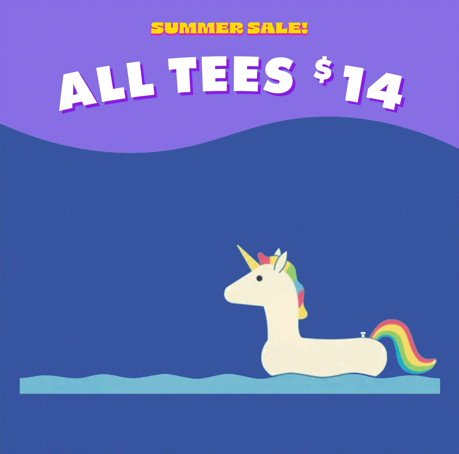 All tees $14