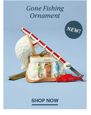 Gone Fishing Ornament  SHOP NOW