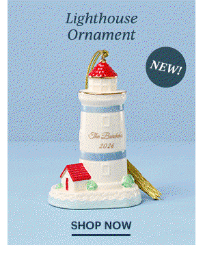 Lighthouse Ornament  SHOP NOW