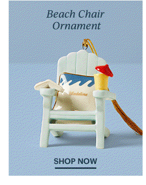 Beach Chair Ornament  SHOP NOW