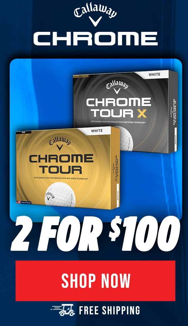 Callaway Chrome Golf Balls | 2 for $100