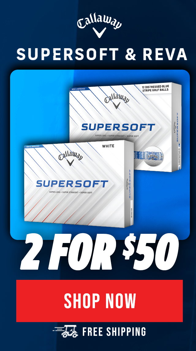 Callaway SuperSoft + Reva Golf Balls | 2 for $50