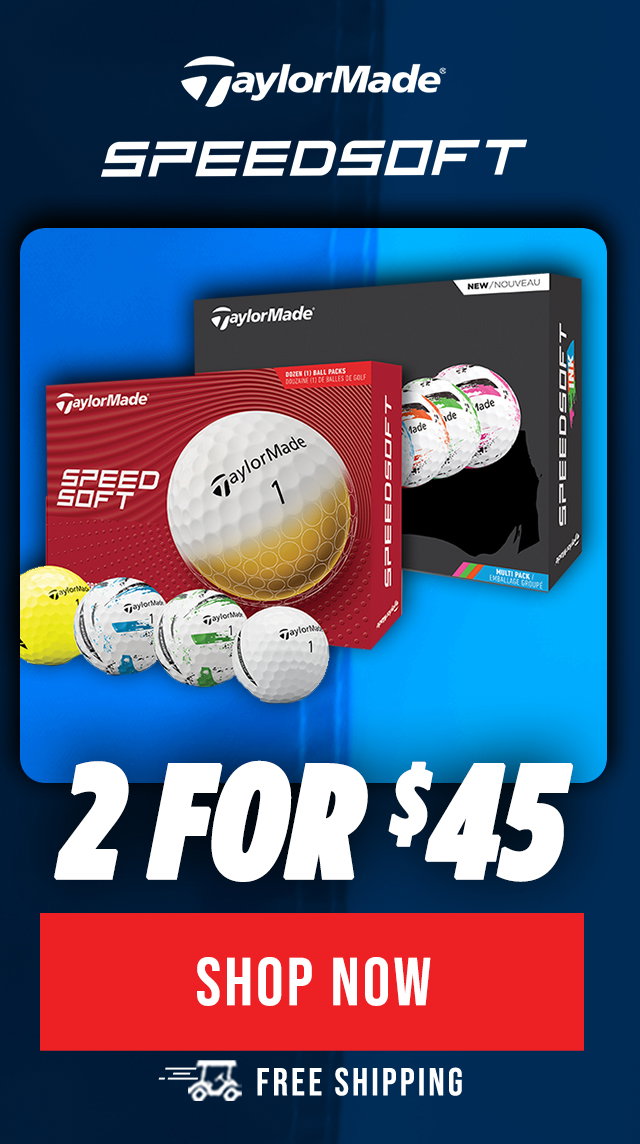TaylorMade SpeedSoft Golf Balls | 2 for $45