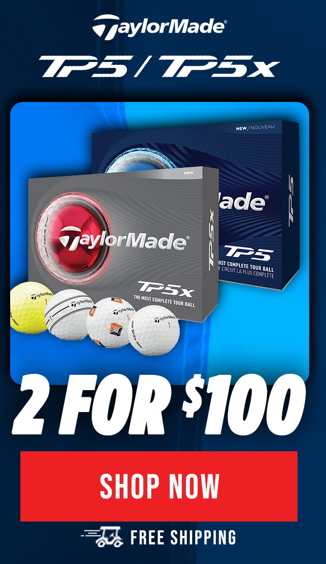 TaylorMade TP5/TP5x Golf Balls | 2 for $100