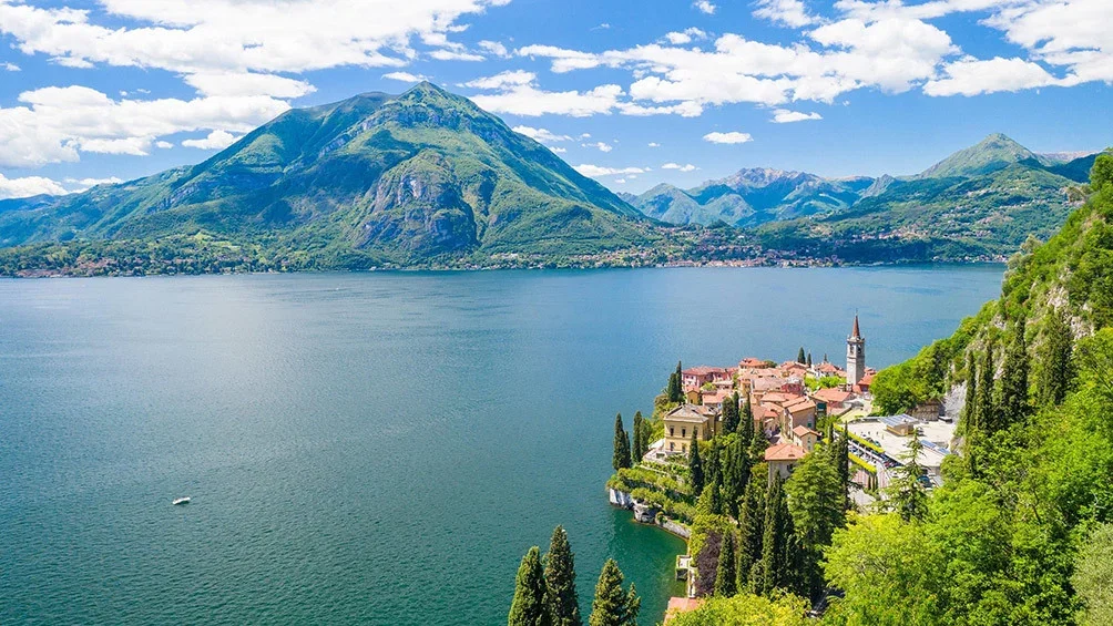 Image description: Varenna on shore of Lake Como, Italy.
