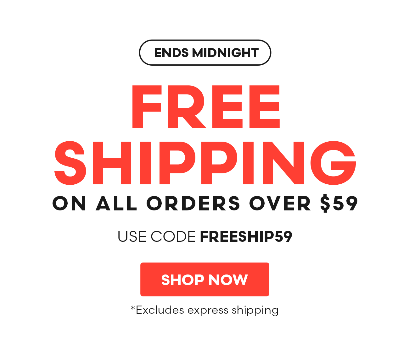 Freeshipping Ends