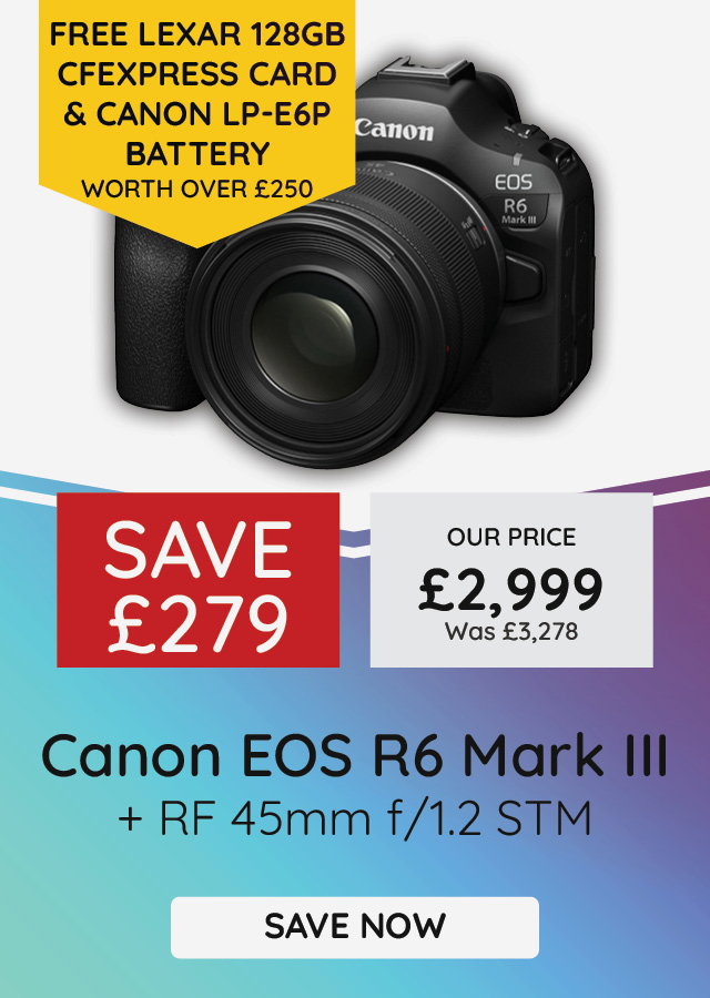 Canon EOS R6 Mark III + RF 45mm