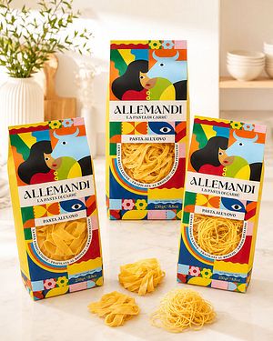 Probierset Allemandi Eierpasta 3x250g