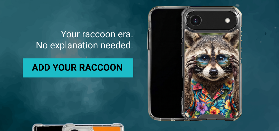 Your raccoon era? No explanation needed - SHOP NOW