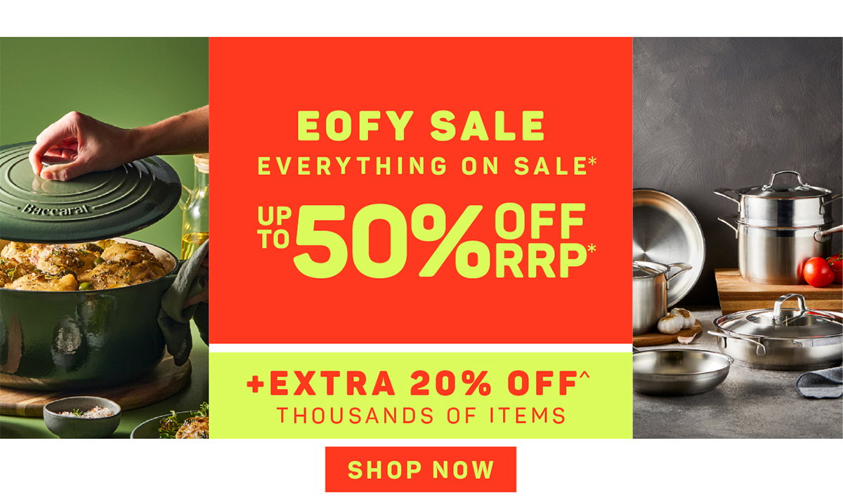 Up to 50% OFF RRP* + Extra 20% OFF^ on Thousands of Items
