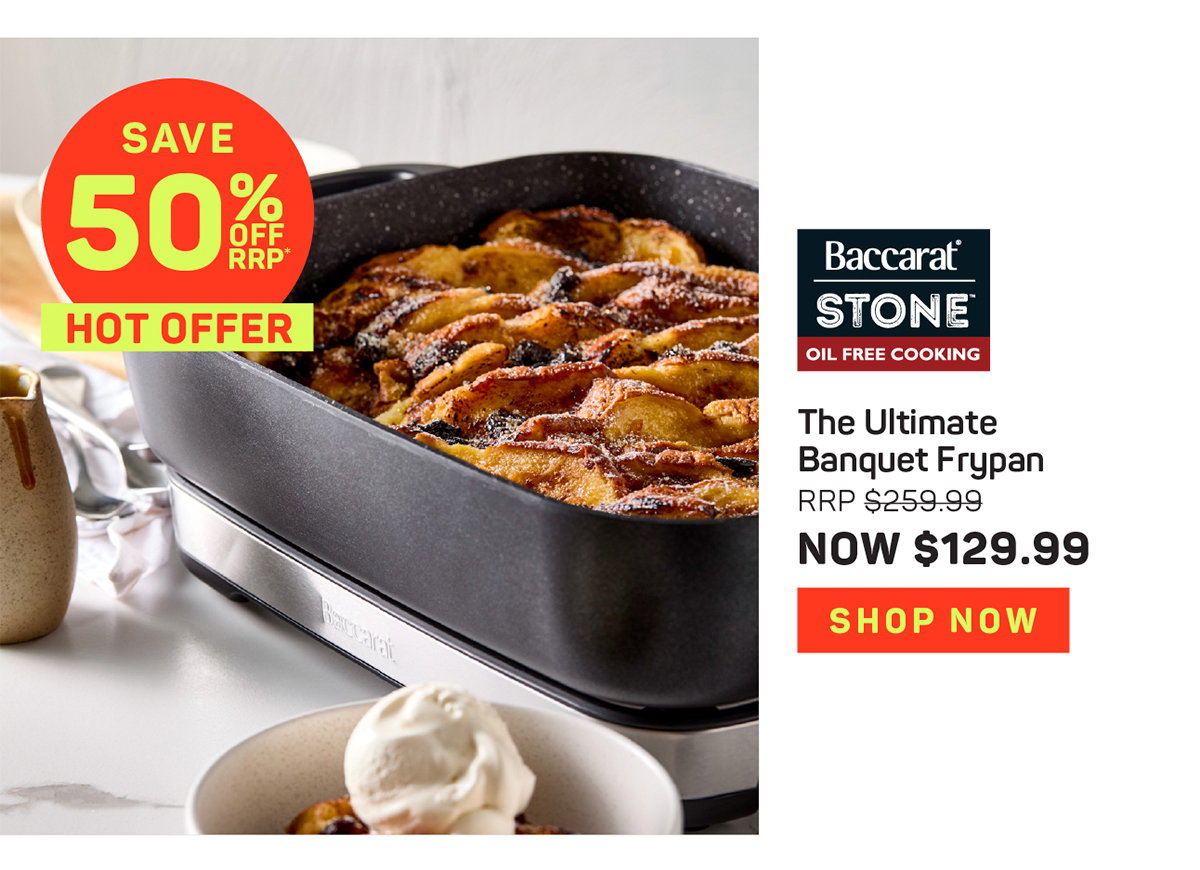 Baccarat STONE The Ultimate Banquet Frypan