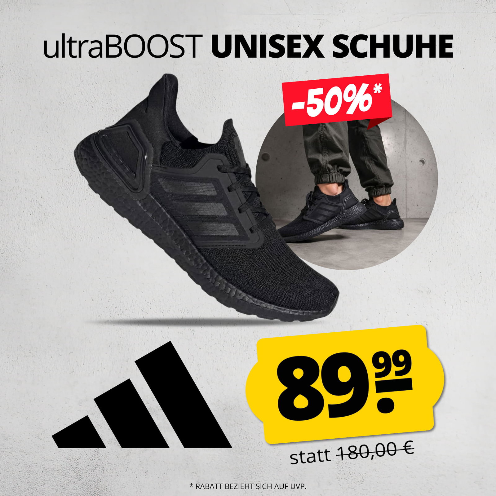 adidas ULTRABOOST 20 Unisex Schuhe EG0691