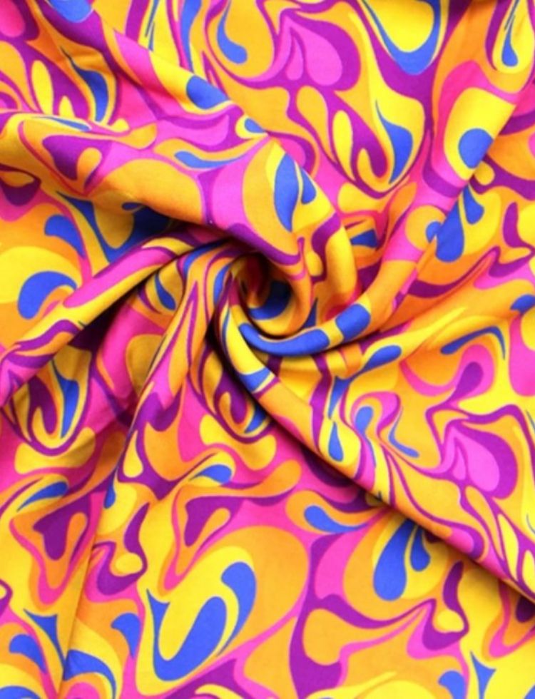 Little Johnny Viscose Challis Fabric