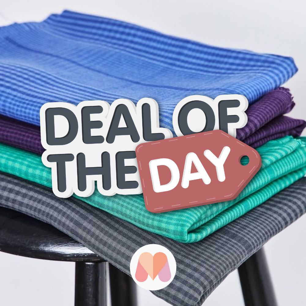 Meet MILK Tencel Plaid Check Fabric Anchor