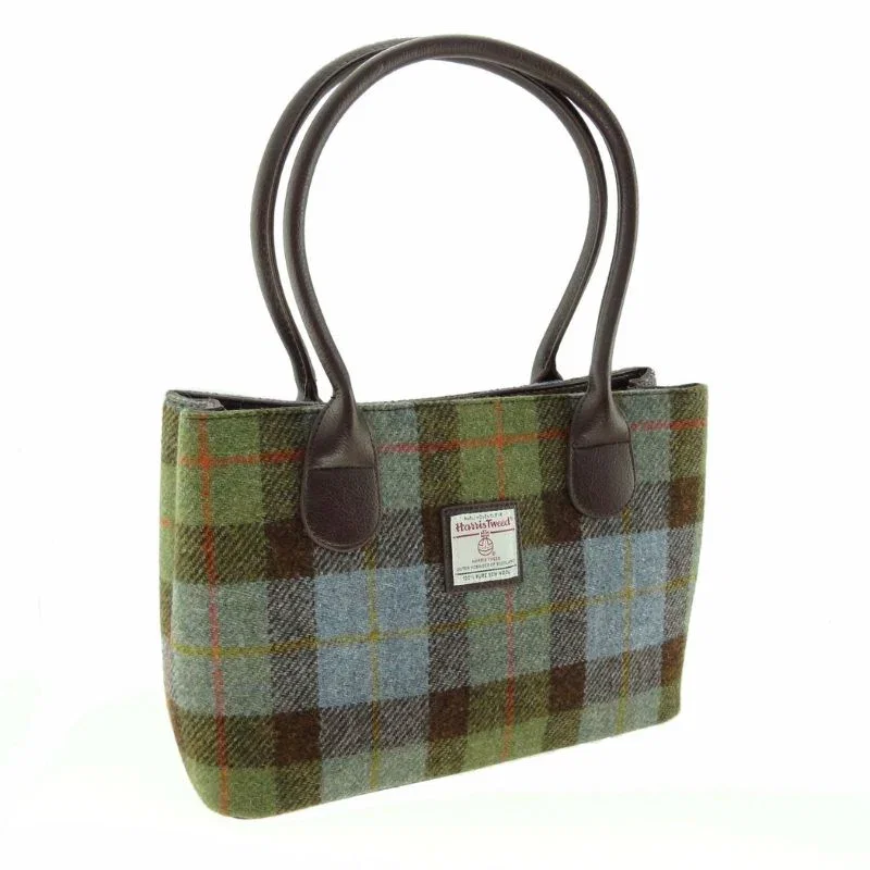Image of Scottish Tartan Harris Tweed Tote Bag