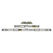 Stanley FATMAX FMHT43681-1 3 Piece Spirit Level Set 230mm 600mm & 1200mm