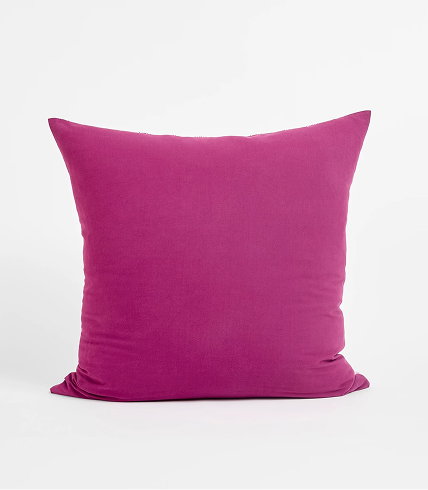 Arlo cotton stonewash European pillowcase