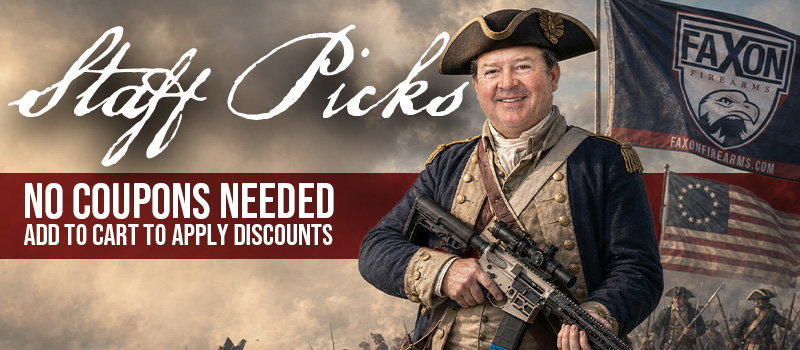 STAFF PICKS - NO COUPONS NEEDED - ADD TO CART TO APPLY DISCOUNT
