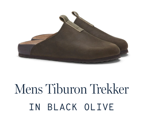 Mens Tiburon Trekker In Black Olive