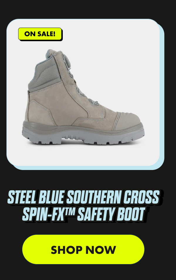 Steel Blue Southern Cross Spin-FX™ Safety Boot | SHOP NOW 