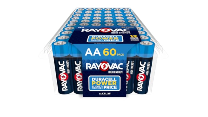 SELECT ACCOUNTS: Rayovac AA Batteries
