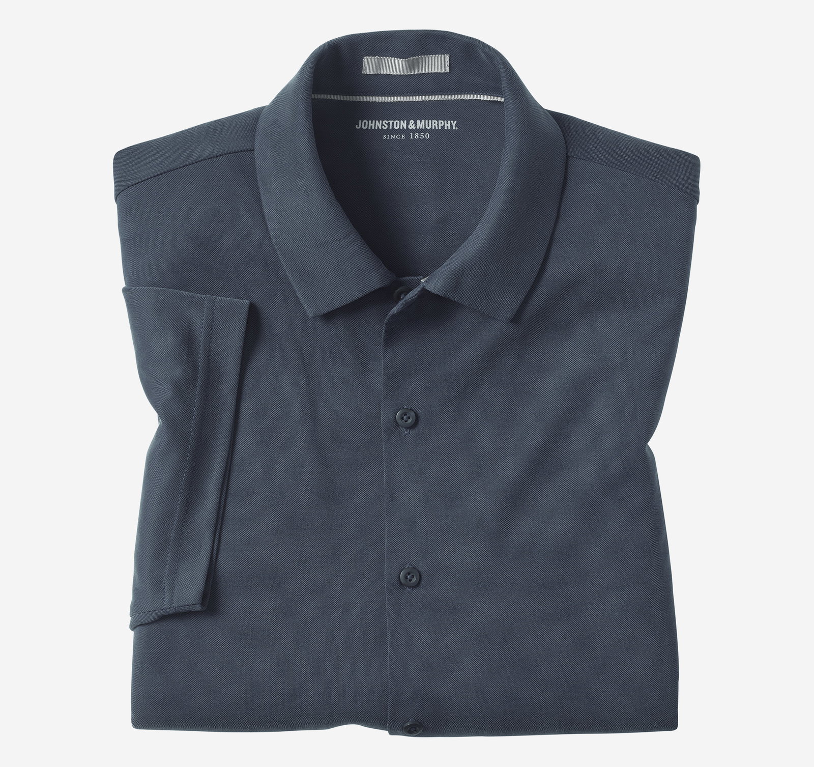 Image: Vintage Birdseye Button-Front Shirt