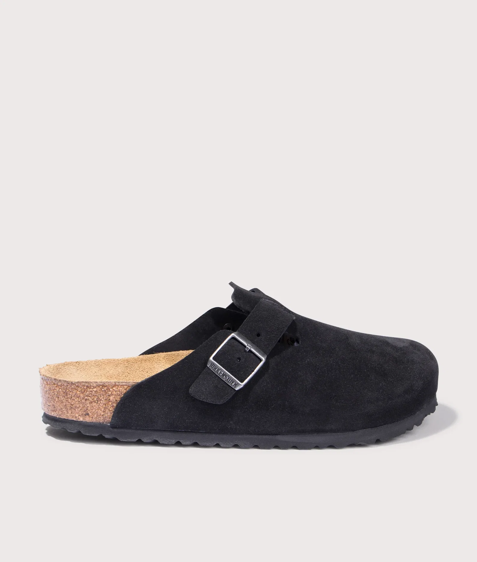 Boston Suede Leather Clogs