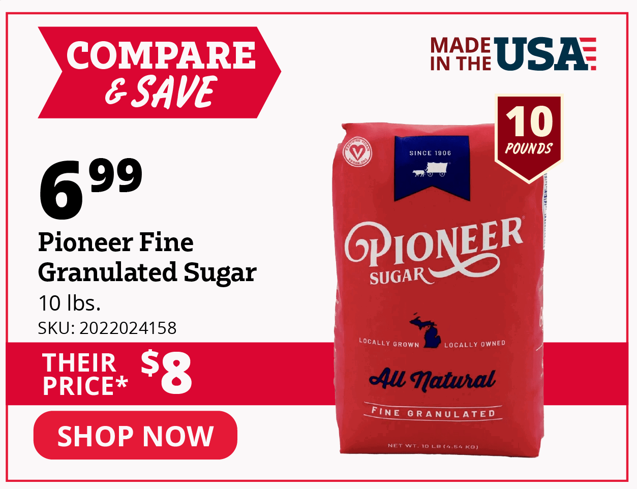Pioneer Fine Granulated Sugar